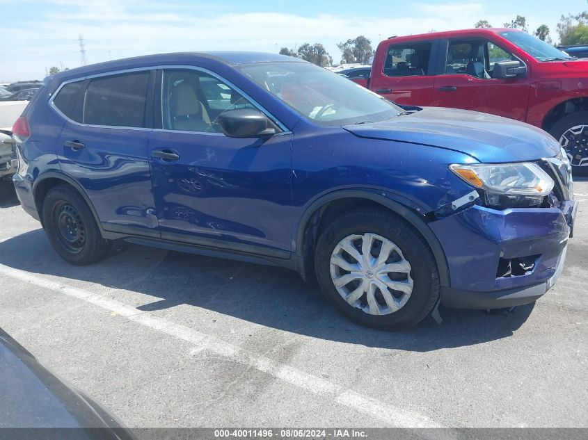 2017 Nissan Rogue S VIN: 5N1AT2MN2HC743990 Lot: 40011496