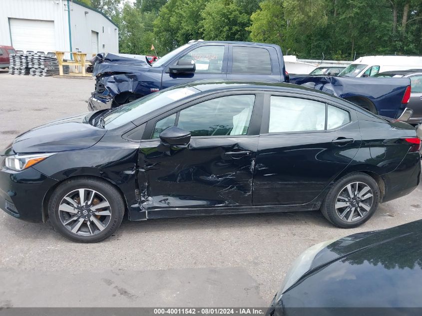 2021 Nissan Versa Sv Xtronic Cvt VIN: 3N1CN8EV6ML883163 Lot: 40011542