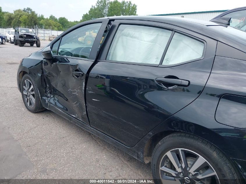 2021 Nissan Versa Sv Xtronic Cvt VIN: 3N1CN8EV6ML883163 Lot: 40011542