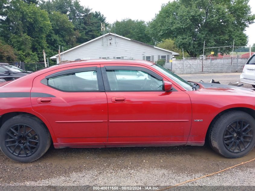 2006 Dodge Charger Rt VIN: 2B3KA53H96H132376 Lot: 40011550