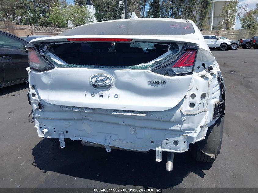 2021 Hyundai Ioniq Plug-In Hybrid Se VIN: KMHC65LD7MU255228 Lot: 40011552