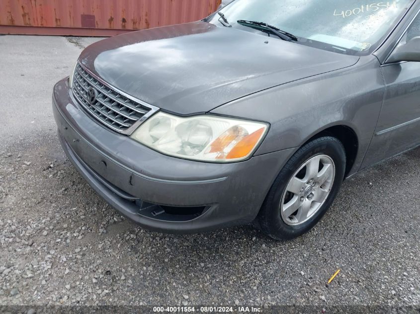 2003 Toyota Avalon Xl VIN: 4T1BF28BX3U336661 Lot: 40011554