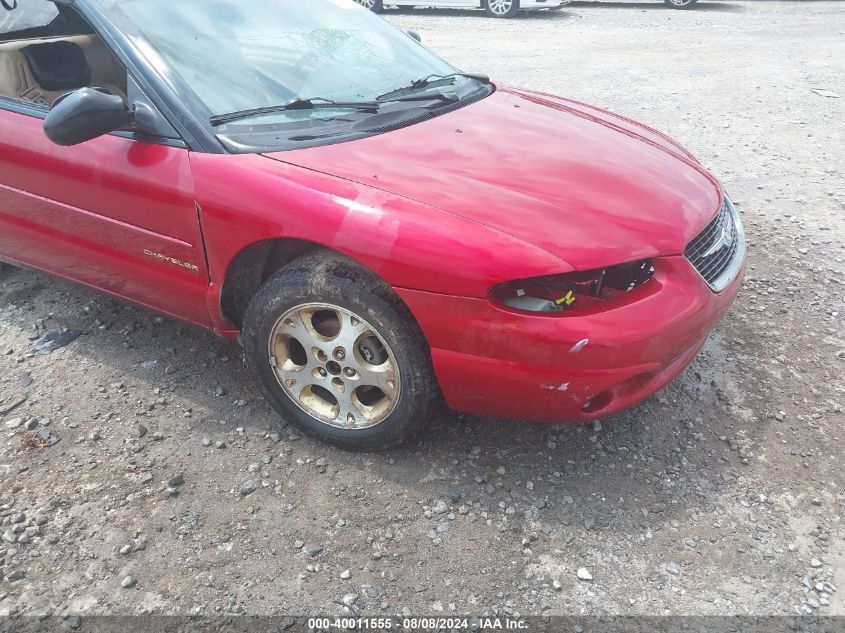 2000 Chrysler Sebring Jxi VIN: 3C3EL55H5YT213781 Lot: 40011555