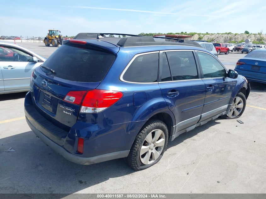 2011 SUBARU OUTBACK VIN: 58ABK1GG3JU106694
