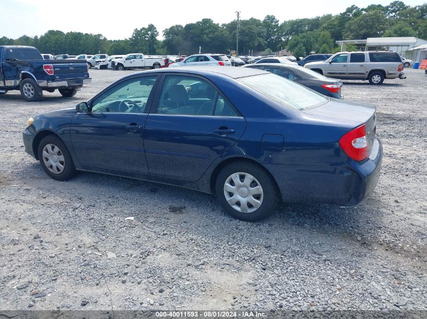 2004 Toyota Camry Le VIN: 4T1BE32K04U298778 Lot: 40011593