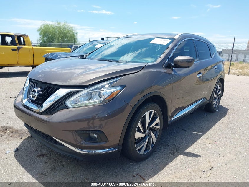 2018 NISSAN MURANO PLATINUM - 5N1AZ2MG9JN120943