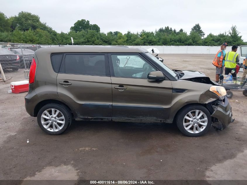 2013 Kia Soul + VIN: KNDJT2A61D7520568 Lot: 40011614