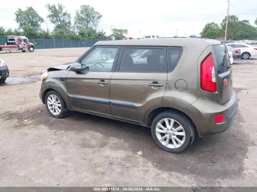 2013 Kia Soul + VIN: KNDJT2A61D7520568 Lot: 40011614