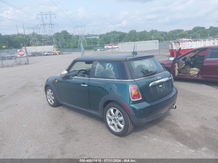 WMWMF33559TW74873 | 2009 MINI COOPER