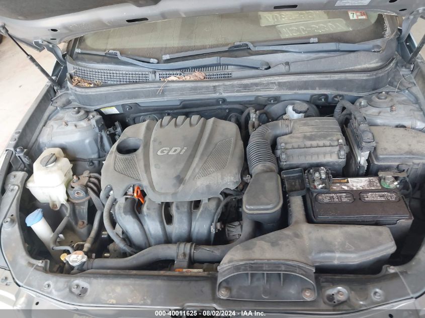 2013 Hyundai Sonata Gls VIN: 5NPEB4AC5DH727840 Lot: 40011625