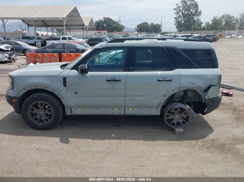 2022 Ford Bronco Sport Big Bend VIN: 3FMCR9B64NRD66507 Lot: 40011634
