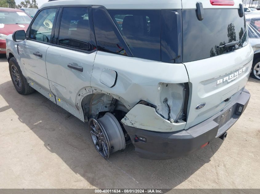 2022 Ford Bronco Sport Big Bend VIN: 3FMCR9B64NRD66507 Lot: 40011634