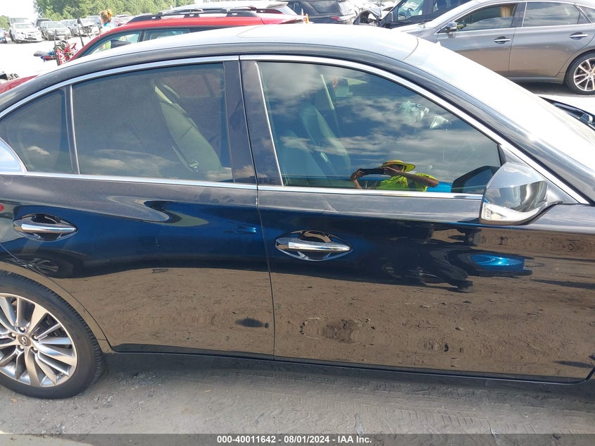 VIN JN1EV7AP8JM365311 2018 INFINITI Q50 3.0T LUXE