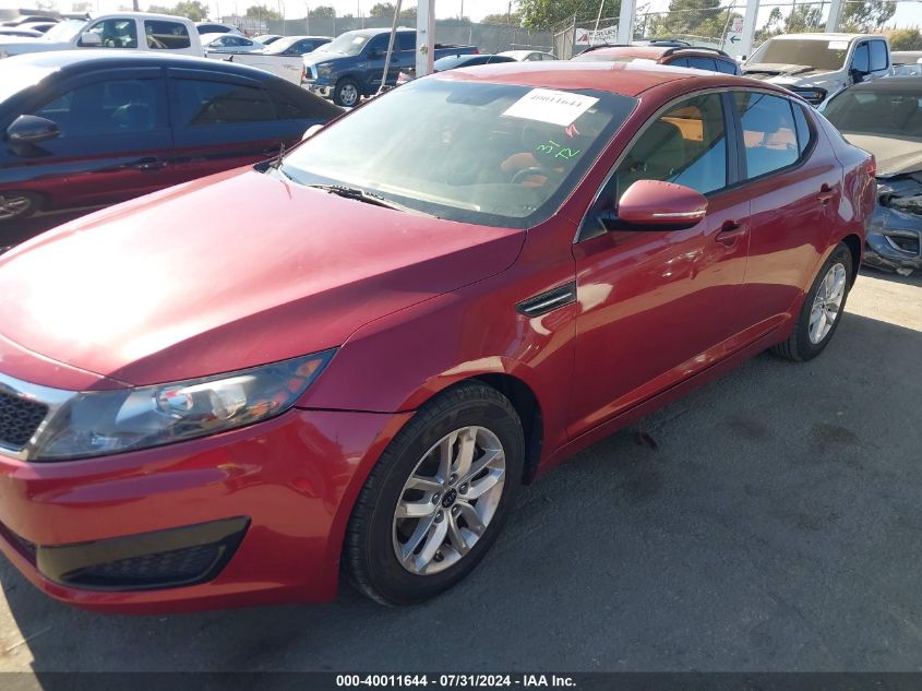 2011 Kia Optima Lx VIN: KNAGM4A71B5160607 Lot: 40011644