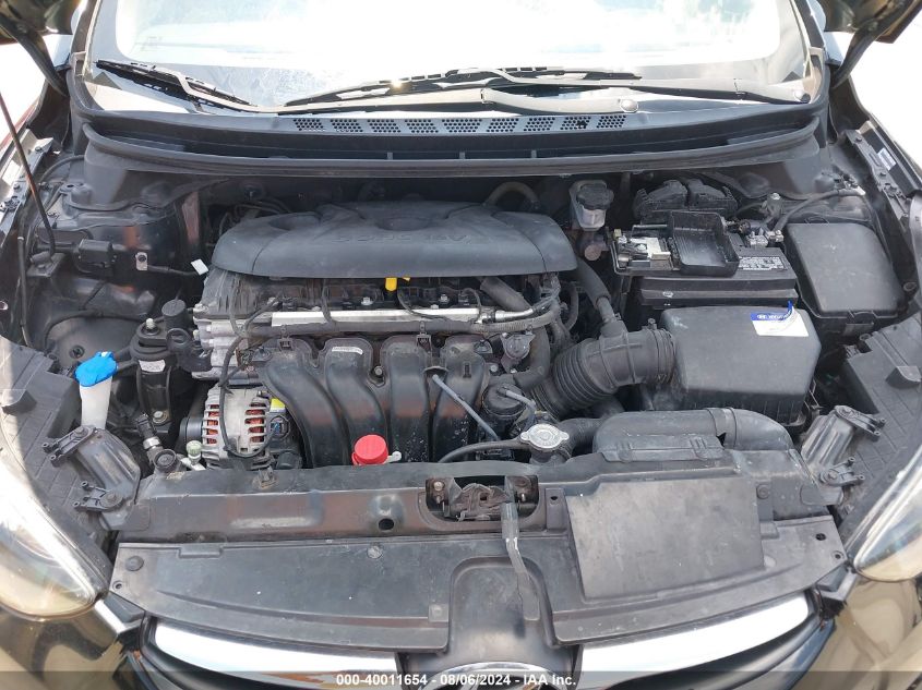 2011 Hyundai Elantra Gls (Ulsan Plant) VIN: KMHDH4AE6BU096851 Lot: 40011654