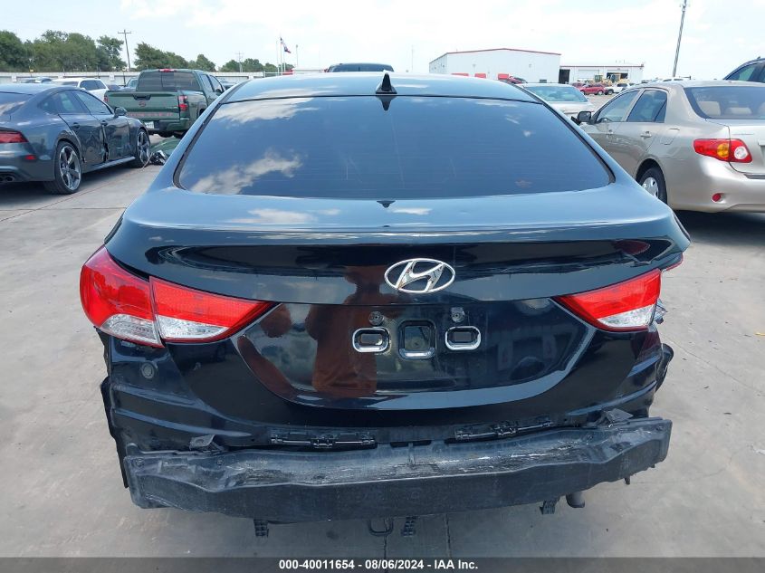 2011 Hyundai Elantra Gls (Ulsan Plant) VIN: KMHDH4AE6BU096851 Lot: 40011654