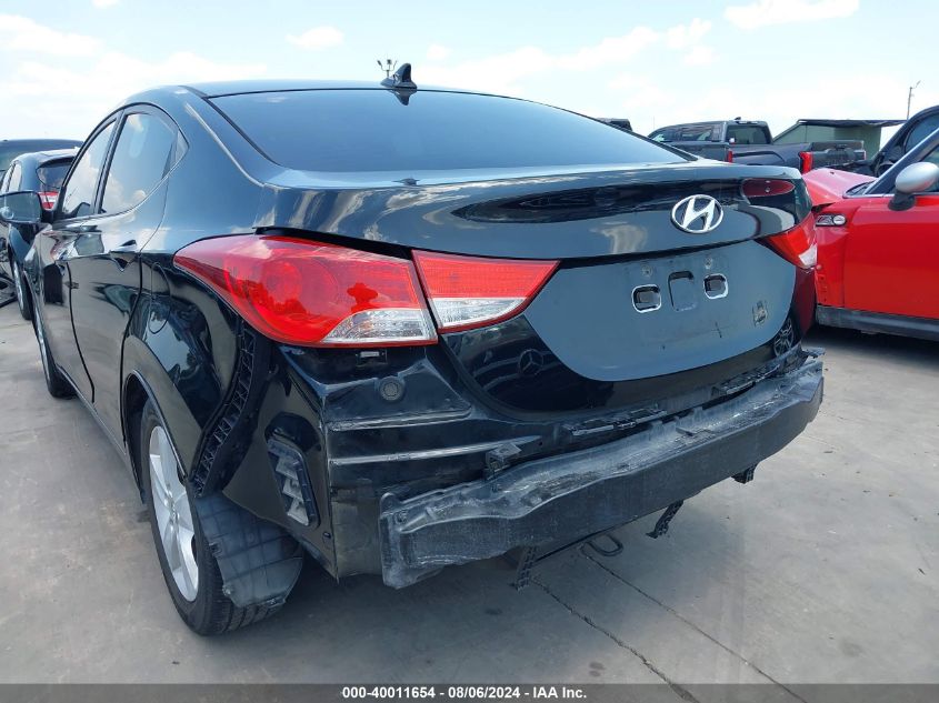 2011 Hyundai Elantra Gls (Ulsan Plant) VIN: KMHDH4AE6BU096851 Lot: 40011654