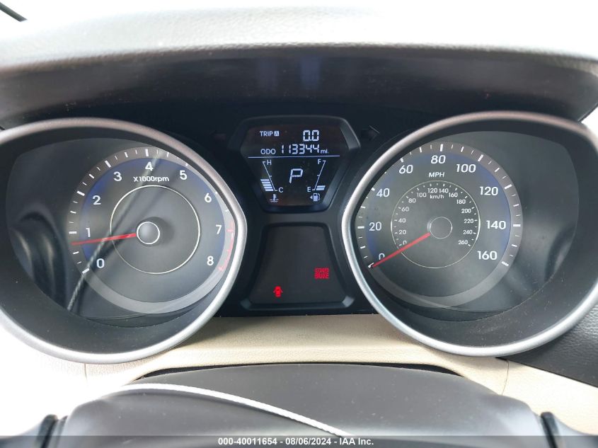 2011 Hyundai Elantra Gls (Ulsan Plant) VIN: KMHDH4AE6BU096851 Lot: 40011654