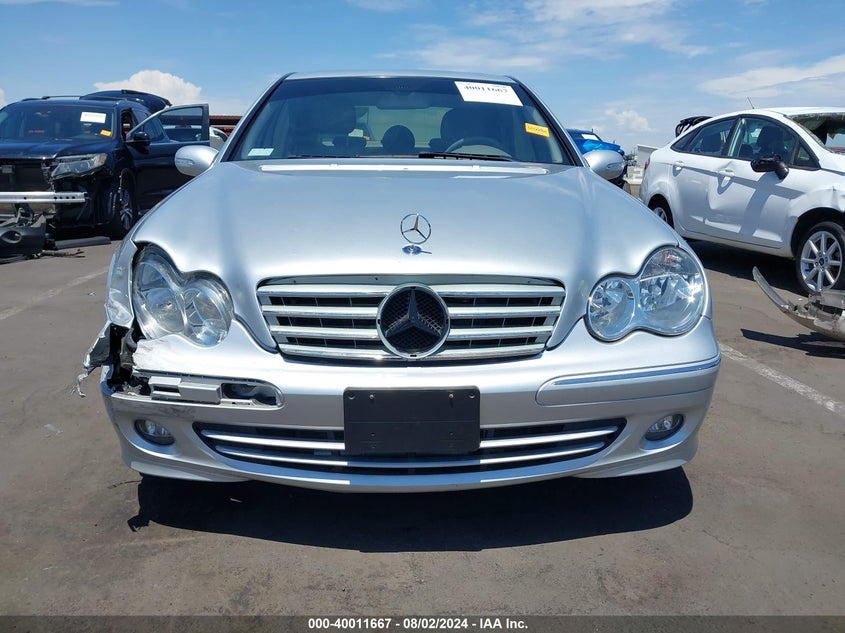 2007 Mercedes-Benz C 280 Luxury 4Matic VIN: WDBRF92H87F854625 Lot: 40011667