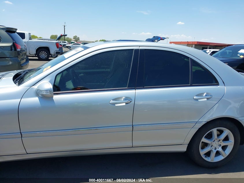 2007 Mercedes-Benz C 280 Luxury 4Matic VIN: WDBRF92H87F854625 Lot: 40011667
