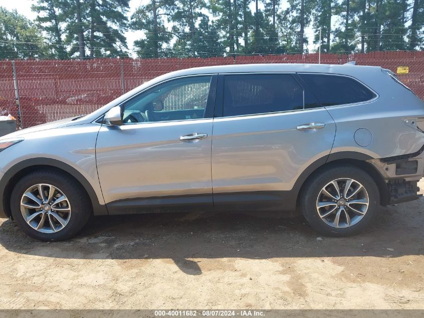 2018 Hyundai Santa Fe Se VIN: KM8SM4HF5JU293350 Lot: 40011682