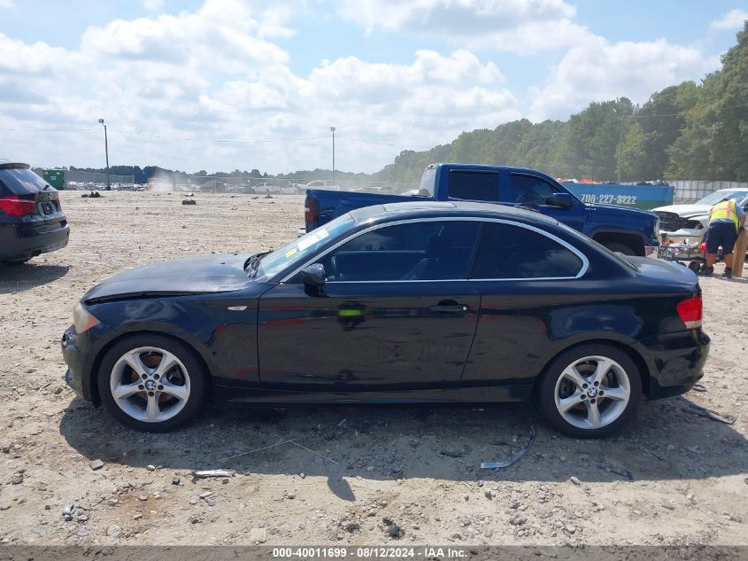 WBAUP73509VK74907 2009 BMW 128I