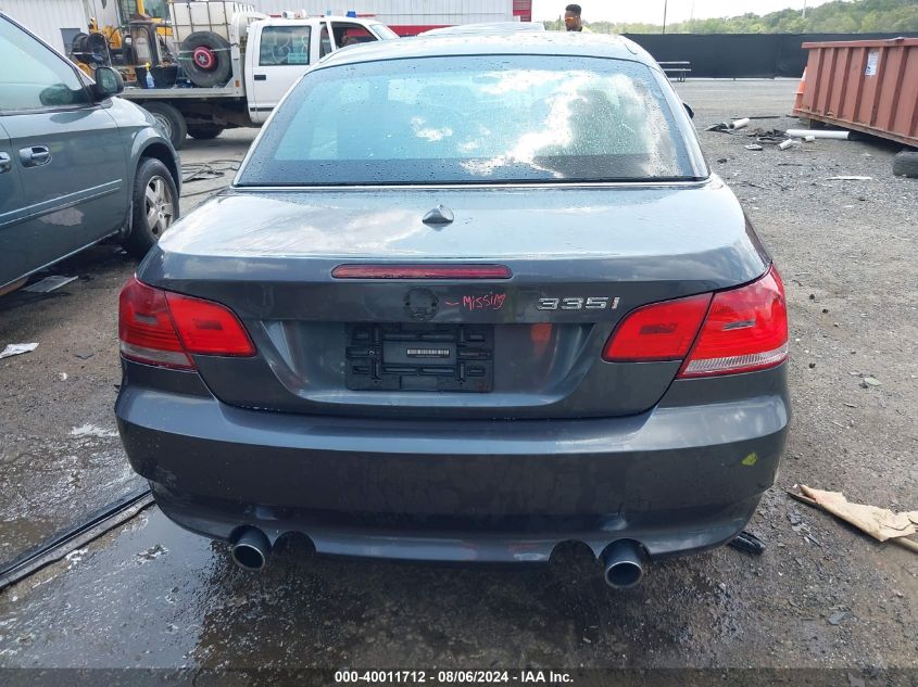 2007 BMW 335I VIN: WBAWL73587PX48463 Lot: 40011712