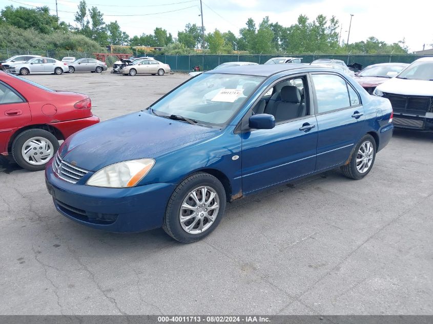 2006 Mitsubishi Lancer Es VIN: JA3AJ26E56U071985 Lot: 40011713