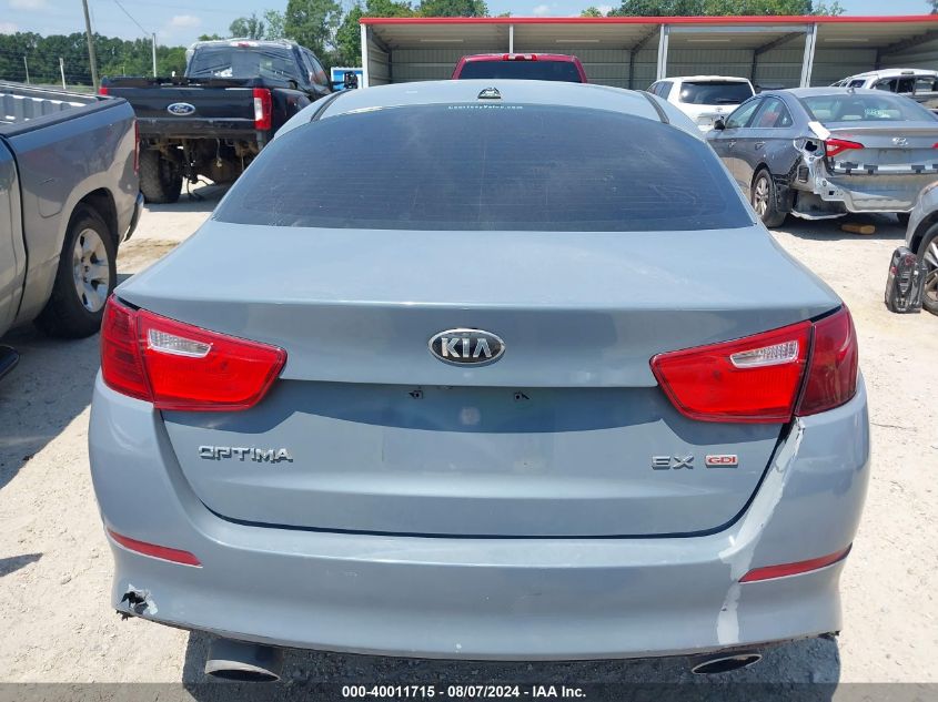 2014 Kia Optima Ex VIN: 5XXGN4A75EG321069 Lot: 40011715