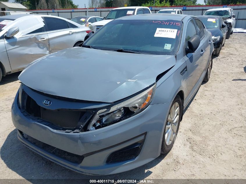 2014 Kia Optima Ex VIN: 5XXGN4A75EG321069 Lot: 40011715