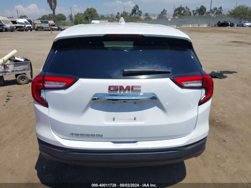 2022 GMC Terrain Fwd Sle VIN: 3GKALMEV8NL259793 Lot: 40011728