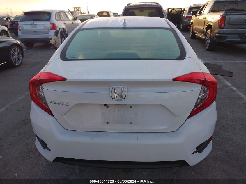 2018 Honda Civic Ex VIN: 19XFC2F74JE207629 Lot: 40011729