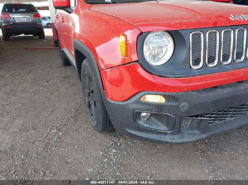 2015 Jeep Renegade Latitude VIN: ZACCJABT0FPB75956 Lot: 40011747