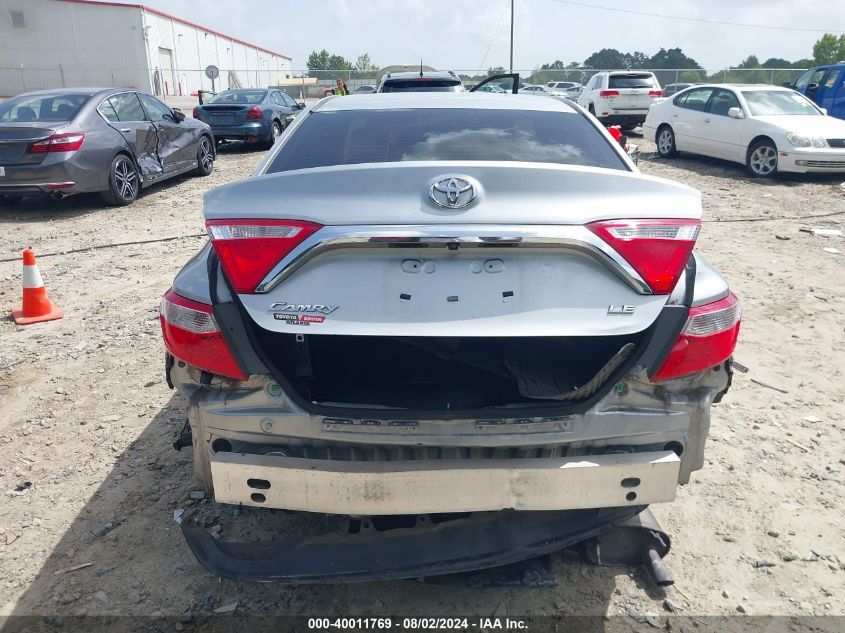 2016 Toyota Camry Le VIN: 4T4BF1FK3GR547077 Lot: 40011769