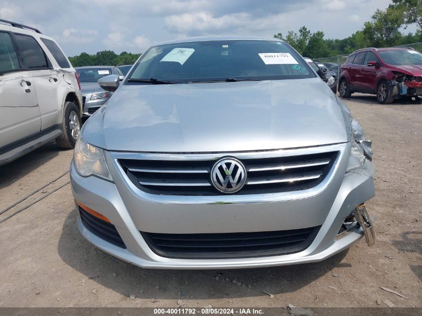 2012 Volkswagen Cc Sport VIN: WVWMN7AN7CE540992 Lot: 40011792