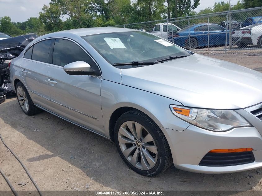 2012 Volkswagen Cc Sport VIN: WVWMN7AN7CE540992 Lot: 40011792