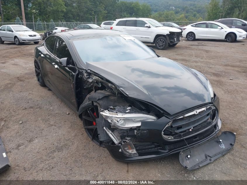 2014 Tesla Model S P85D VIN: 5YJSA1H29EFP62642 Lot: 40011848