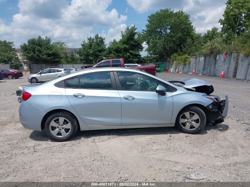 2017 Chevrolet Cruze Ls Auto VIN: 1G1BC5SM8H7162614 Lot: 40011873