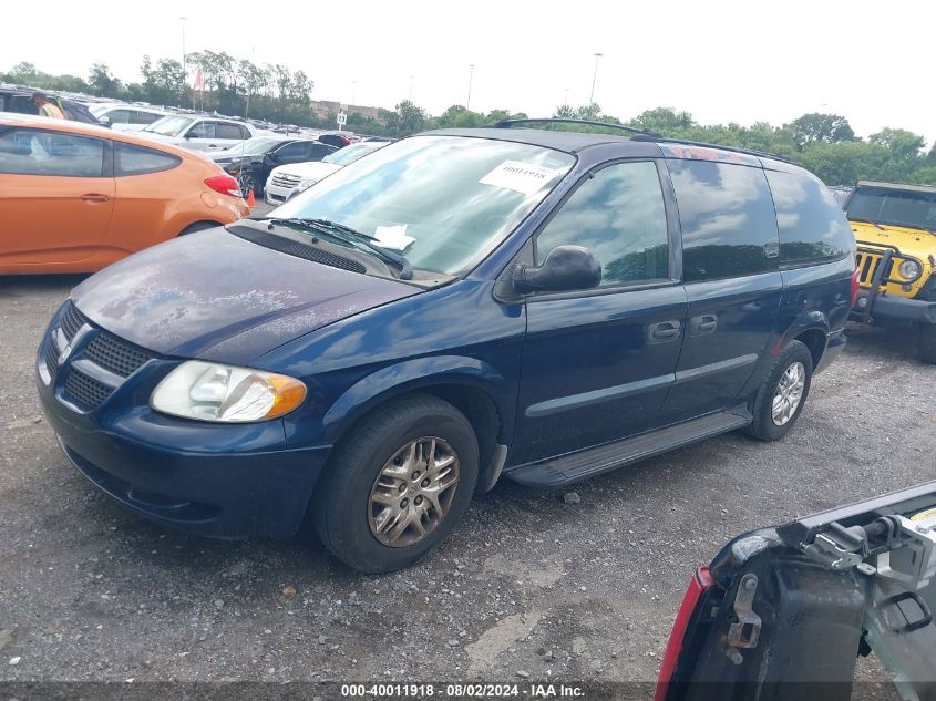 2004 DODGE GRAND CARAVAN VIN: JM1BN1L79J1175755
