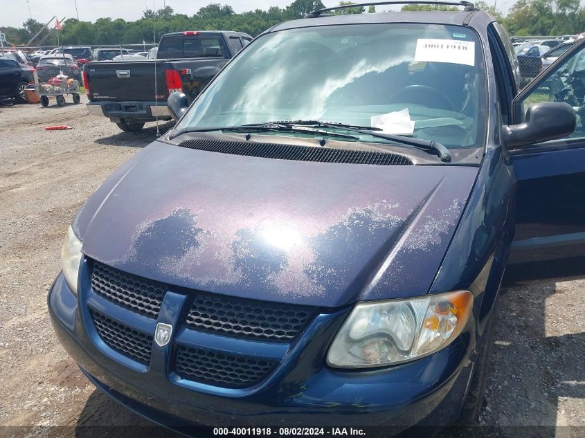 2004 Dodge Grand Caravan Se VIN: 1D4GP24R74B545933 Lot: 40011918