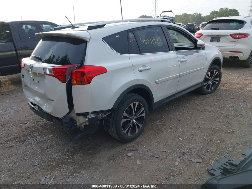 2015 TOYOTA RAV4 LIMITED - 2T3YFREV6FW134347