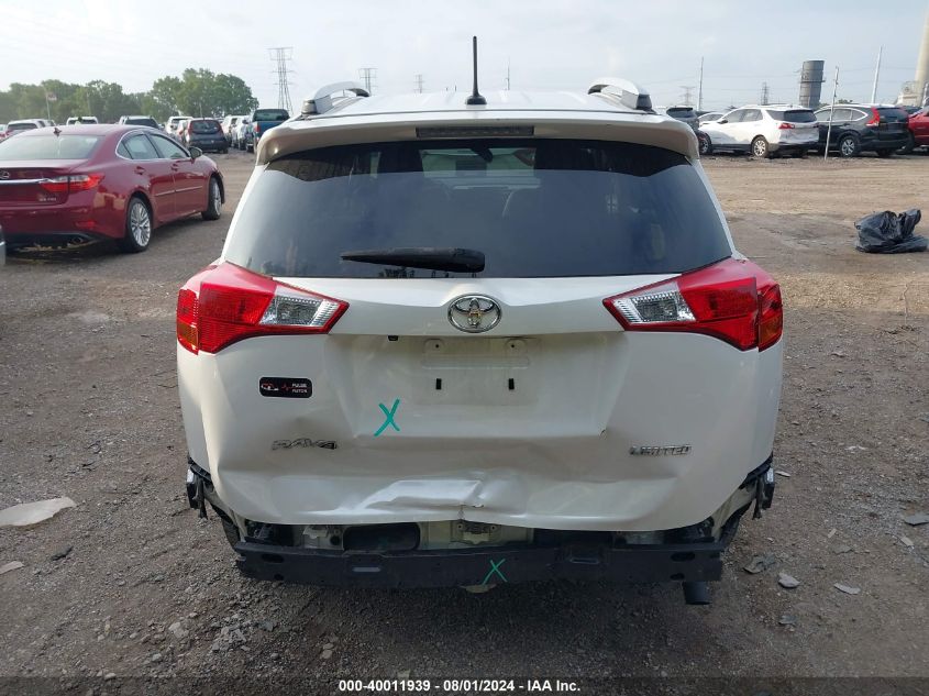 2015 Toyota Rav4 Limited VIN: 2T3YFREV6FW134347 Lot: 40011939