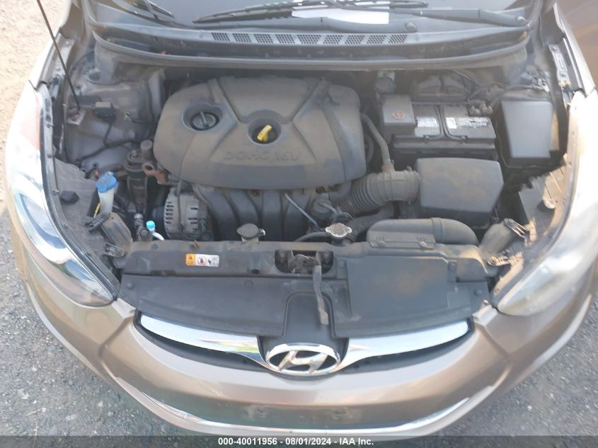 2013 Hyundai Elantra Gls VIN: 5NPDH4AE7DH329959 Lot: 40011956