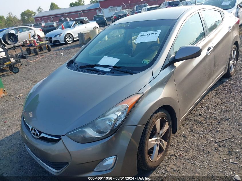 2013 Hyundai Elantra Gls VIN: 5NPDH4AE7DH329959 Lot: 40011956