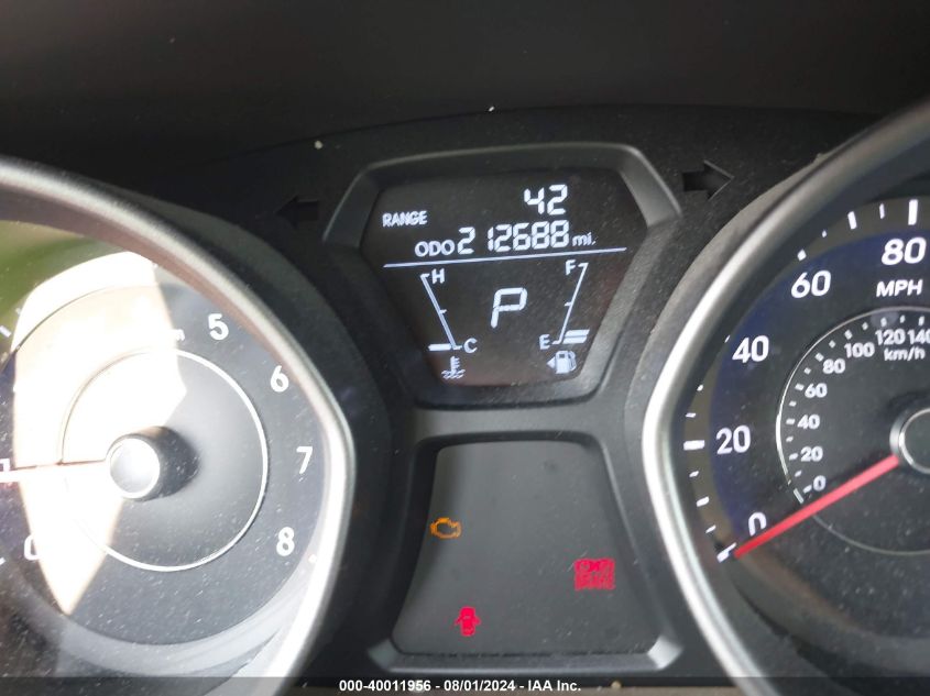 2013 Hyundai Elantra Gls VIN: 5NPDH4AE7DH329959 Lot: 40011956