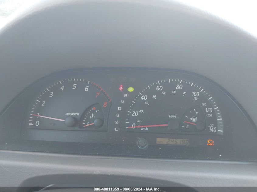 2003 Toyota Camry Xle V6 VIN: 4T1BF30K93U047742 Lot: 40011959