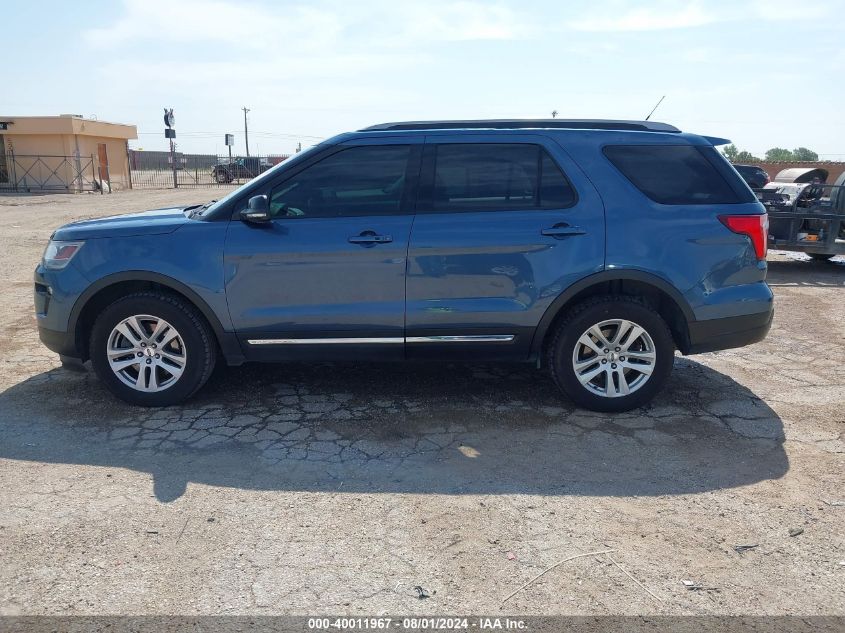 2018 Ford Explorer Xlt VIN: 1FM5K8D88JGC52680 Lot: 40011967