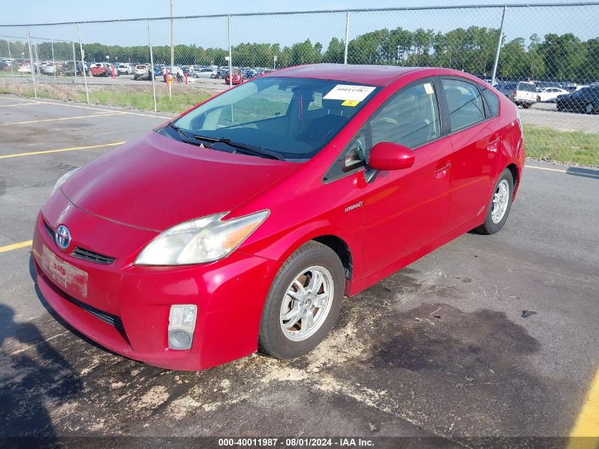 JTDKN3DU9B0269917 | 2011 TOYOTA PRIUS