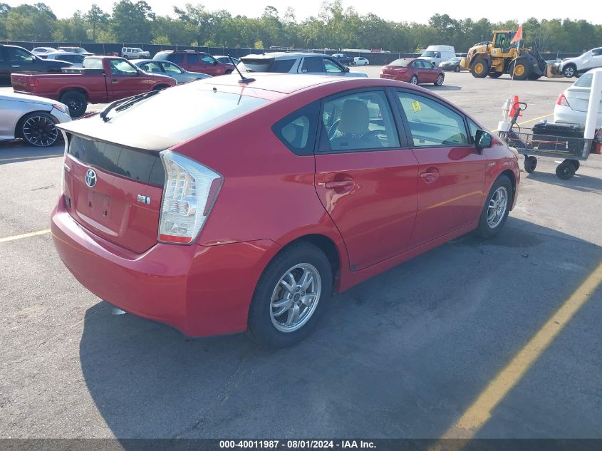 JTDKN3DU9B0269917 | 2011 TOYOTA PRIUS