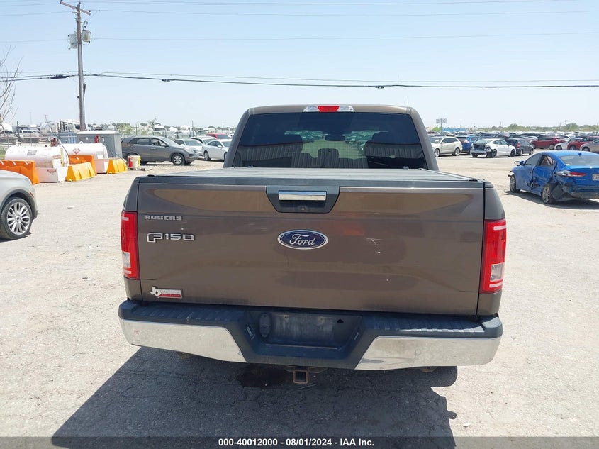 VIN 1FTEW1C82HKC17402 2017 FORD F-150 XLT
